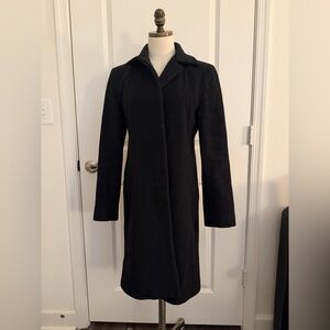 DKNY Elegant Black Trench Coat
